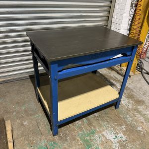 Cast iron surface table, 3ft x 2ft