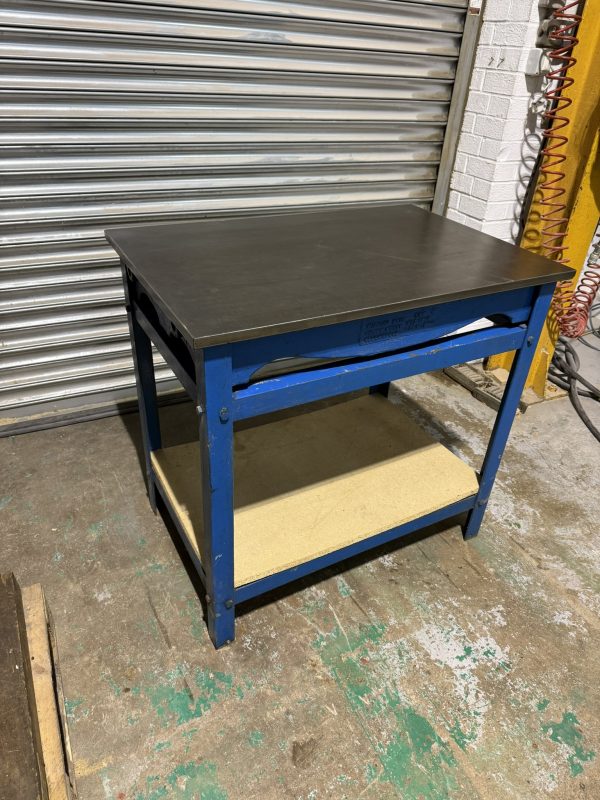 Cast iron surface table, 3ft x 2ft