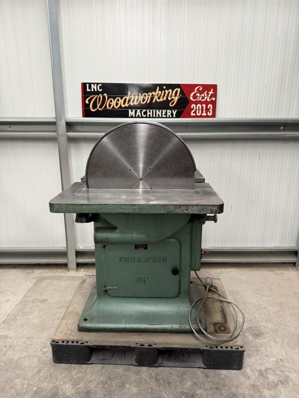 Phillipson Double Disc Sander