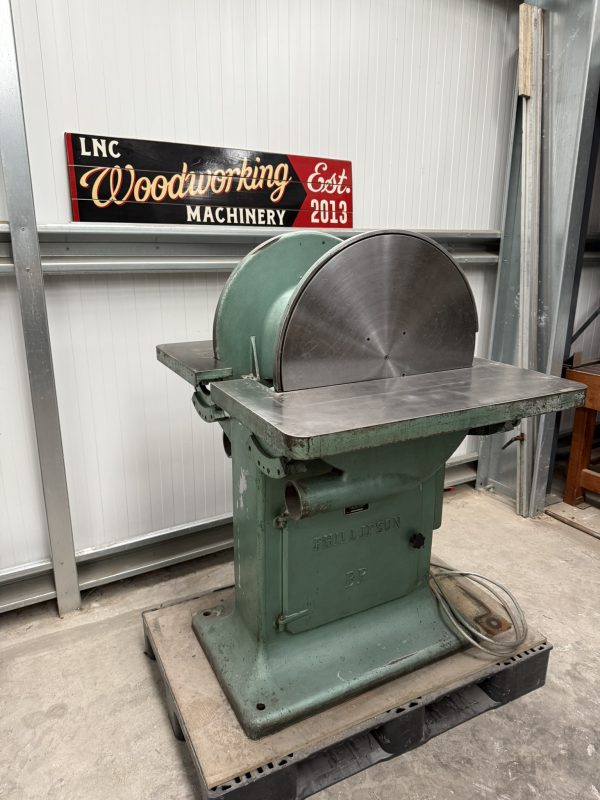 Phillipson Double Disc Sander