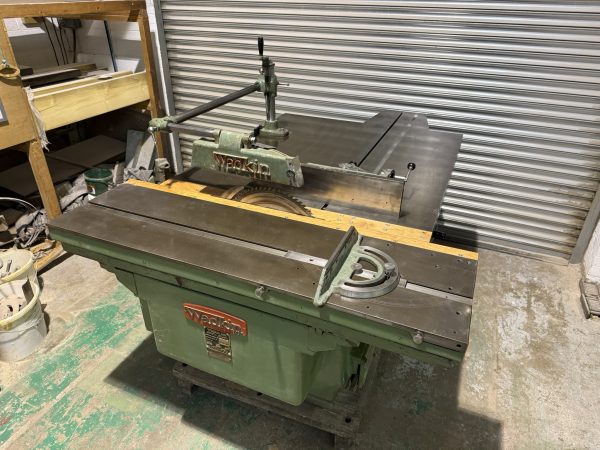 Wadkin pp sliding table saw