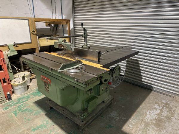 Wadkin pp sliding table saw