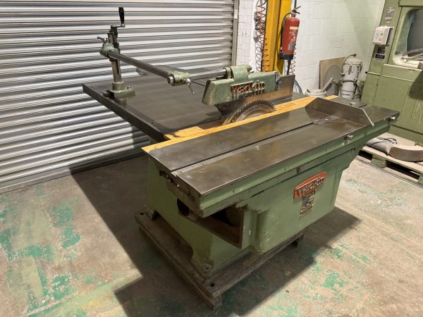 Wadkin pp sliding table saw