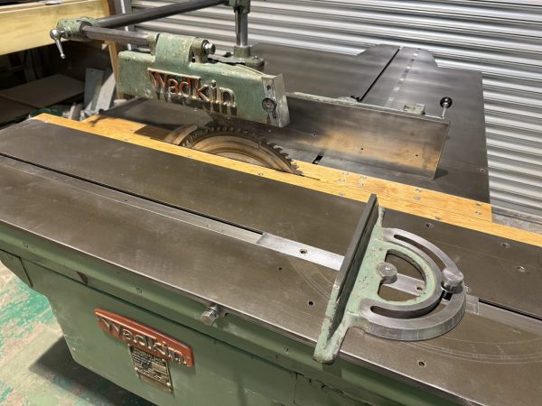 Wadkin pp sliding table saw