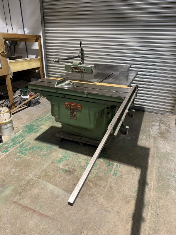 Wadkin pp sliding table saw