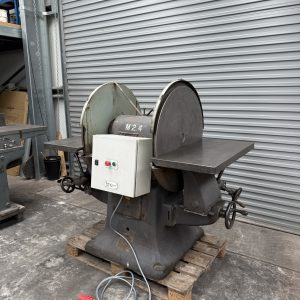 Wadkin 30 inch disc sander
