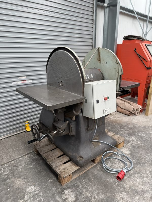 Wadkin 30 inch disc sander