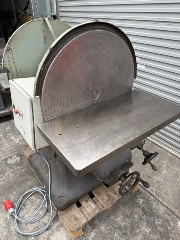 Wadkin 30 inch disc sander